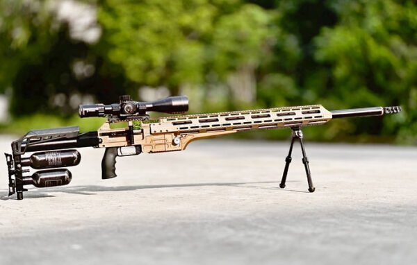 BinTac MCAR Long Range Air rifle 4500 and 7000 PSI Comptition Version - Image 3