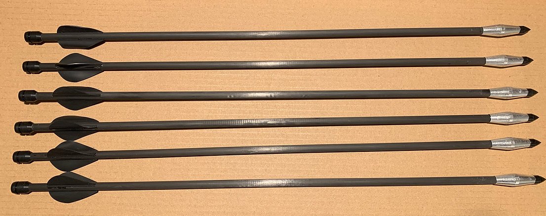 Element Max Special BinTac 764 grain carbon fiber Air Bolt 20Inches - Image 3