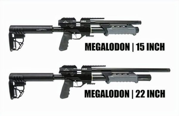 AEA Megalodon Pump Action Air Rifle 15" 22" In Stock