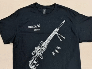 BinTac MCAR Souvenir T-shirt(Black and Red)