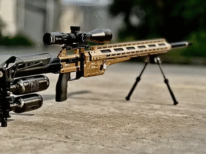 BinTac MCAR Long Range Air rifle 4500 and 7000 PSI Comptition Version